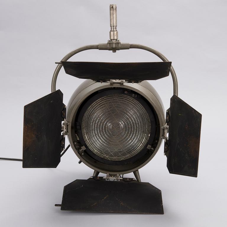 A Mole-Richardson "Sputnik" studio light, 1950s.