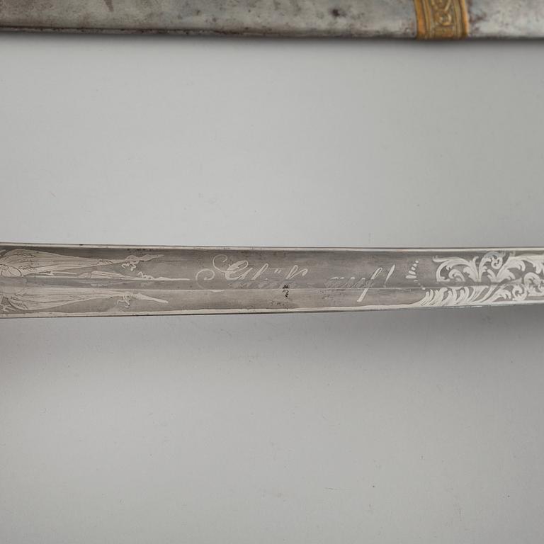 An officer's sword, Hungary/Austria, 19th/early 20th century.