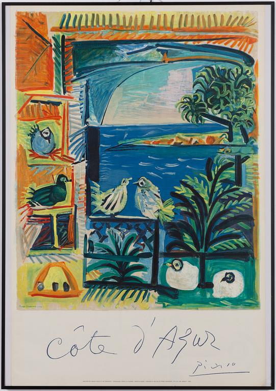 Pablo Picasso, after, "Côte d'Azur".