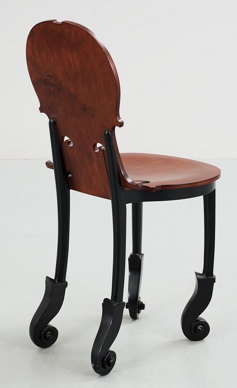 A Fernandez Arman chair, nr 3/50,