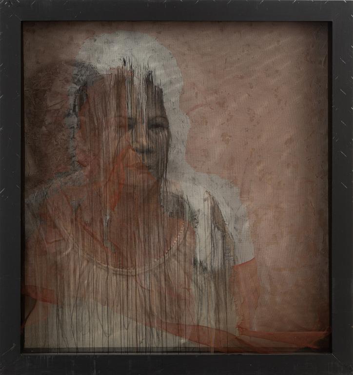 Uttaporn Nimmalaikeaw, mixed media, signed.