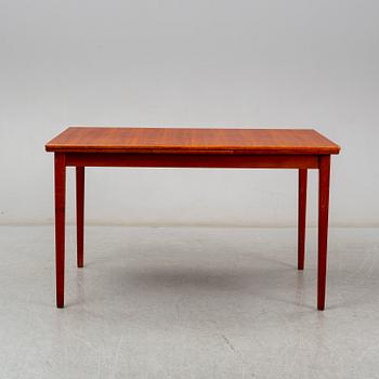 A second half of the 20th century teak dining table.