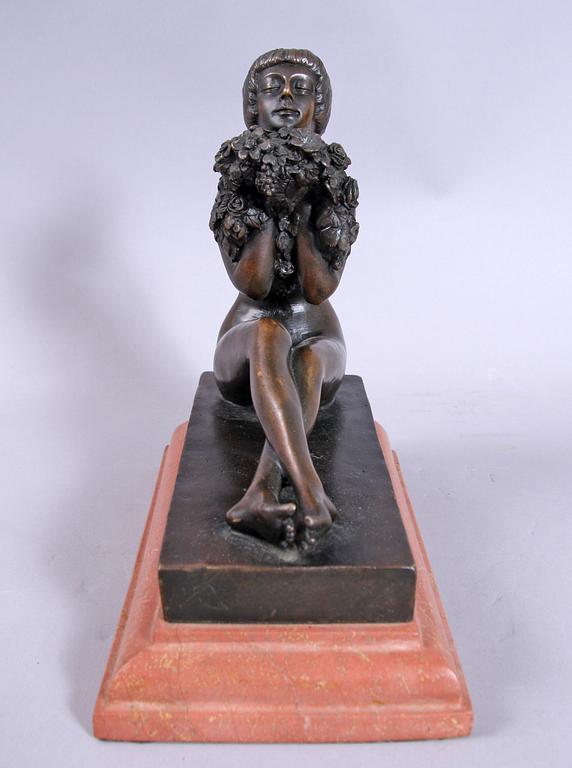 SKULPTUR, brons, 1900/2000-tal.