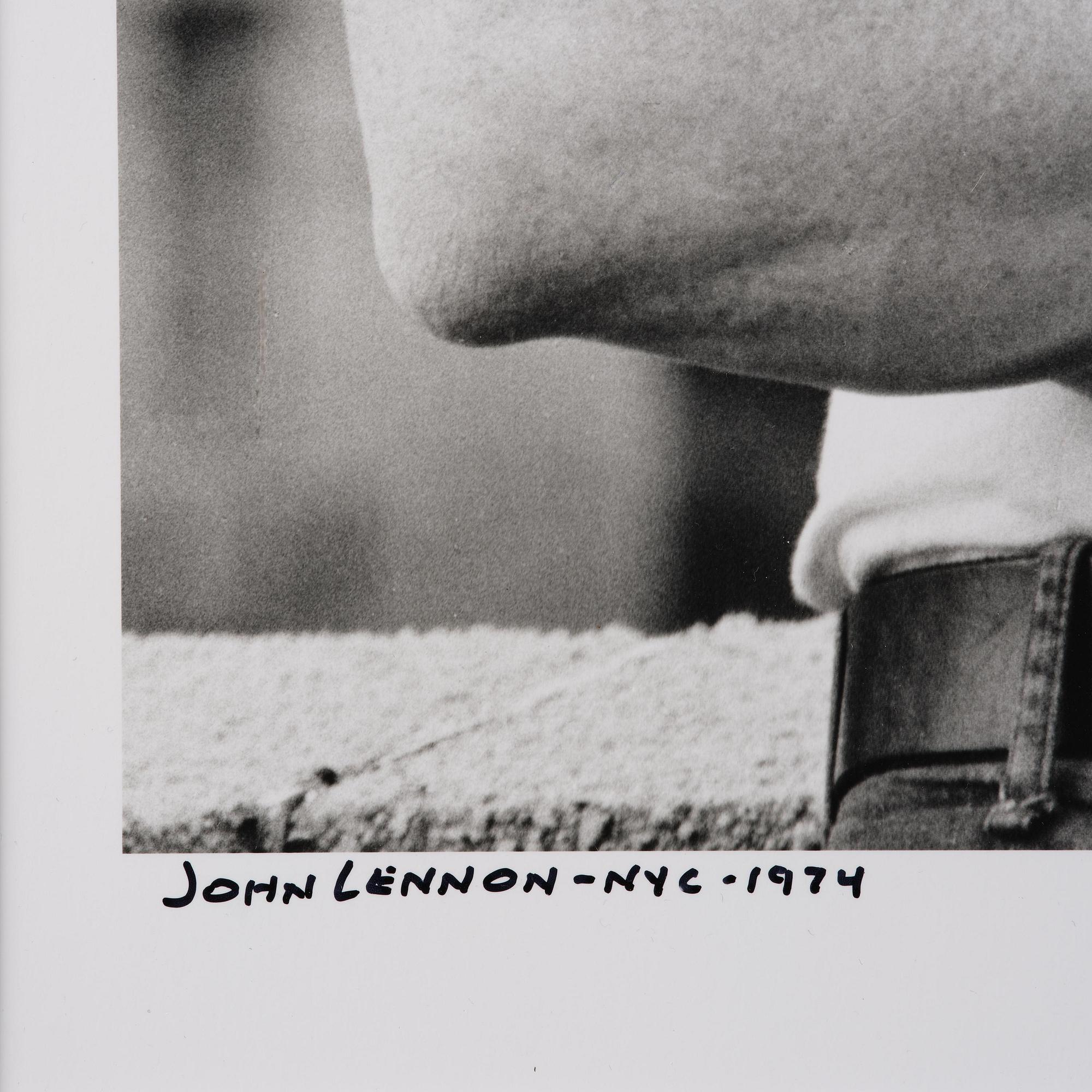 Bob Gruen, "John Lennon, NYC, 1974".