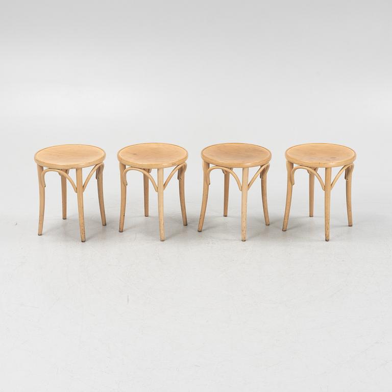 Stools, 4 pcs, "Stool No 60", TON.