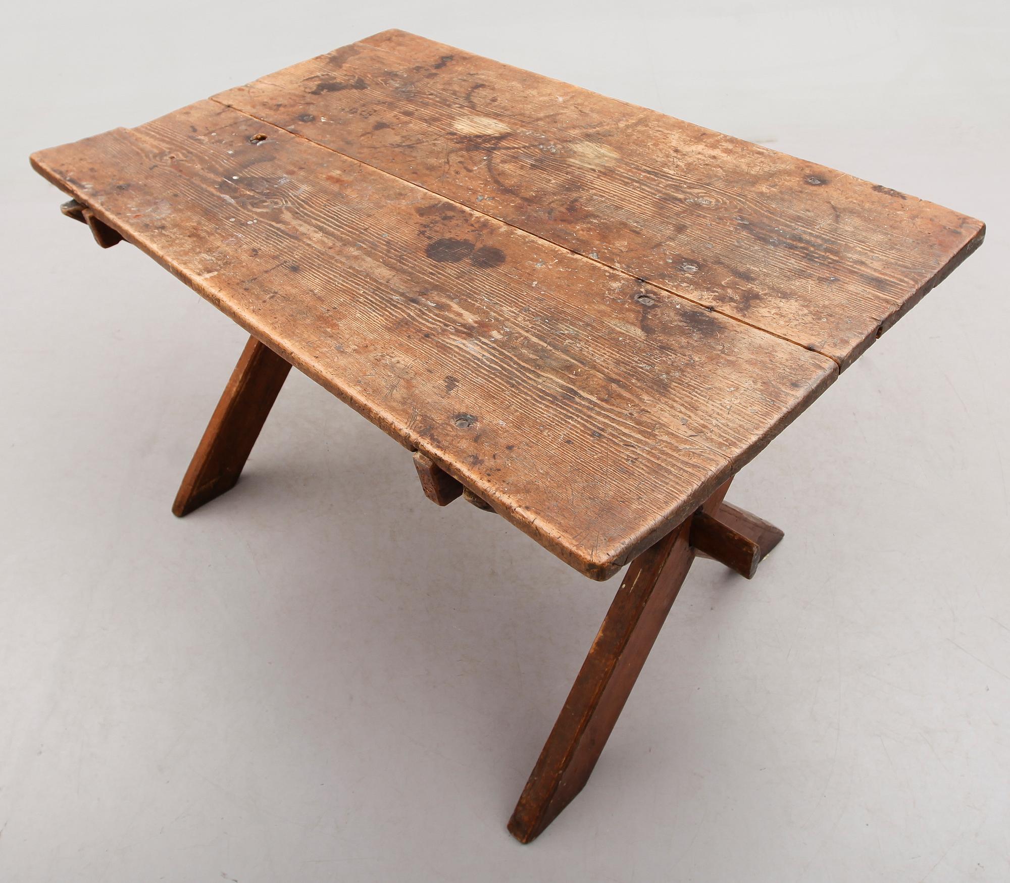 BOCKBORD, allmoge, 1800-tal.