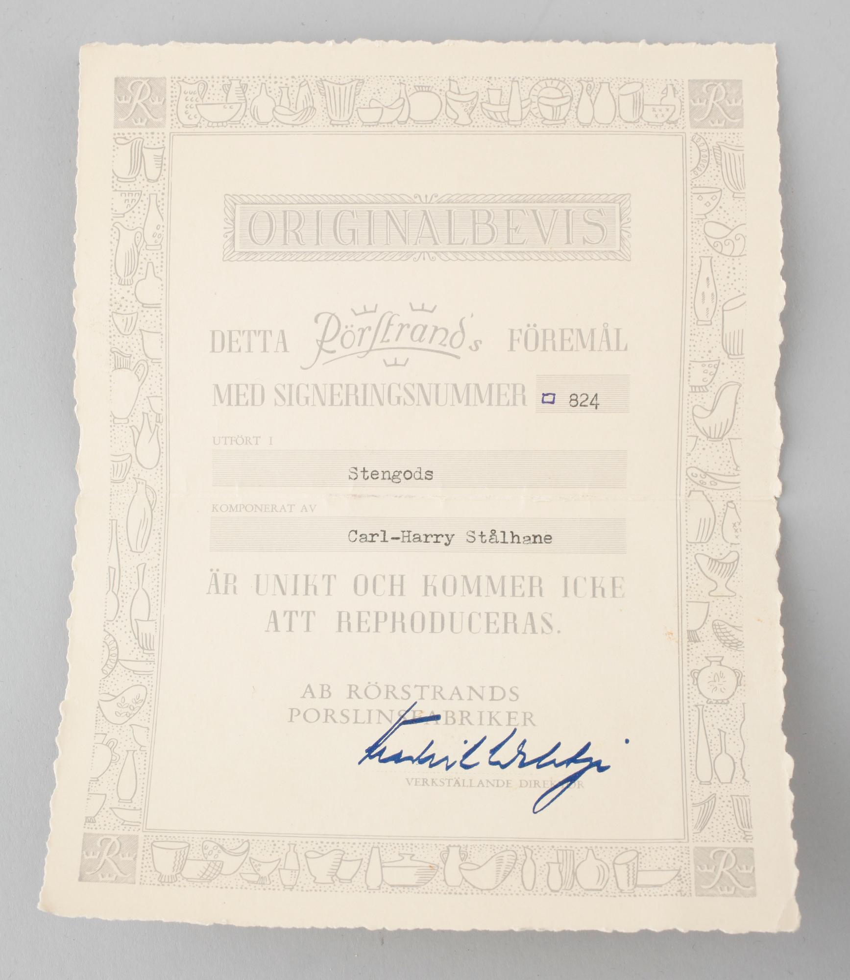 CARL-HARRY STÅLHANE.