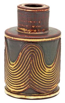 422. A Wilhelm Kåge 'Farsta' stoneware vase, Gustavsberg studio 1950.