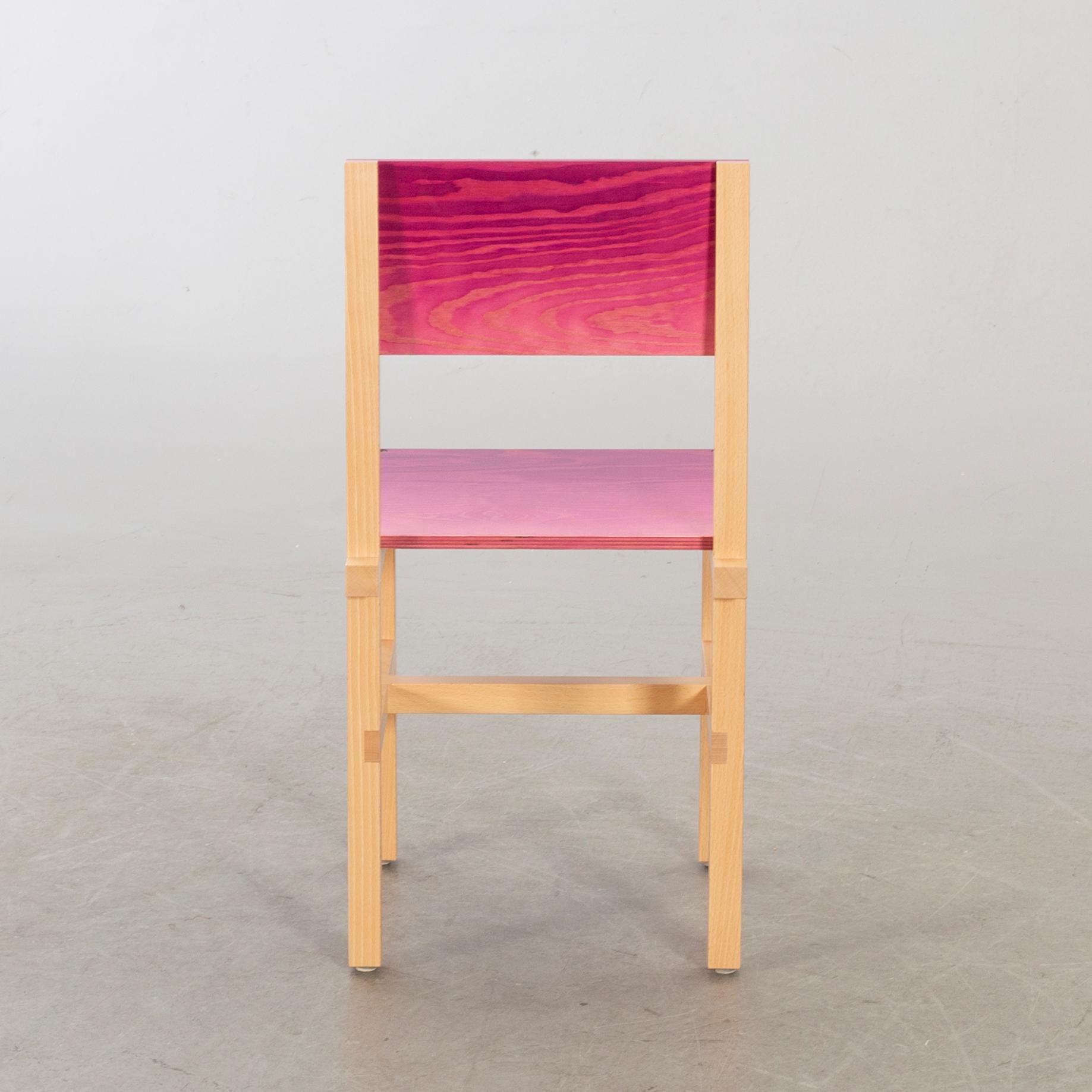 FREDRIK PAULSEN, "Röhsska"Designbaren, chair, Blå Station 2020, Chair /102.