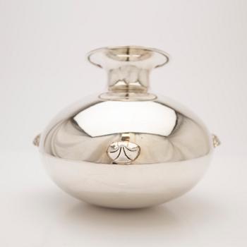 Decanter, sterling silver, Mexico.