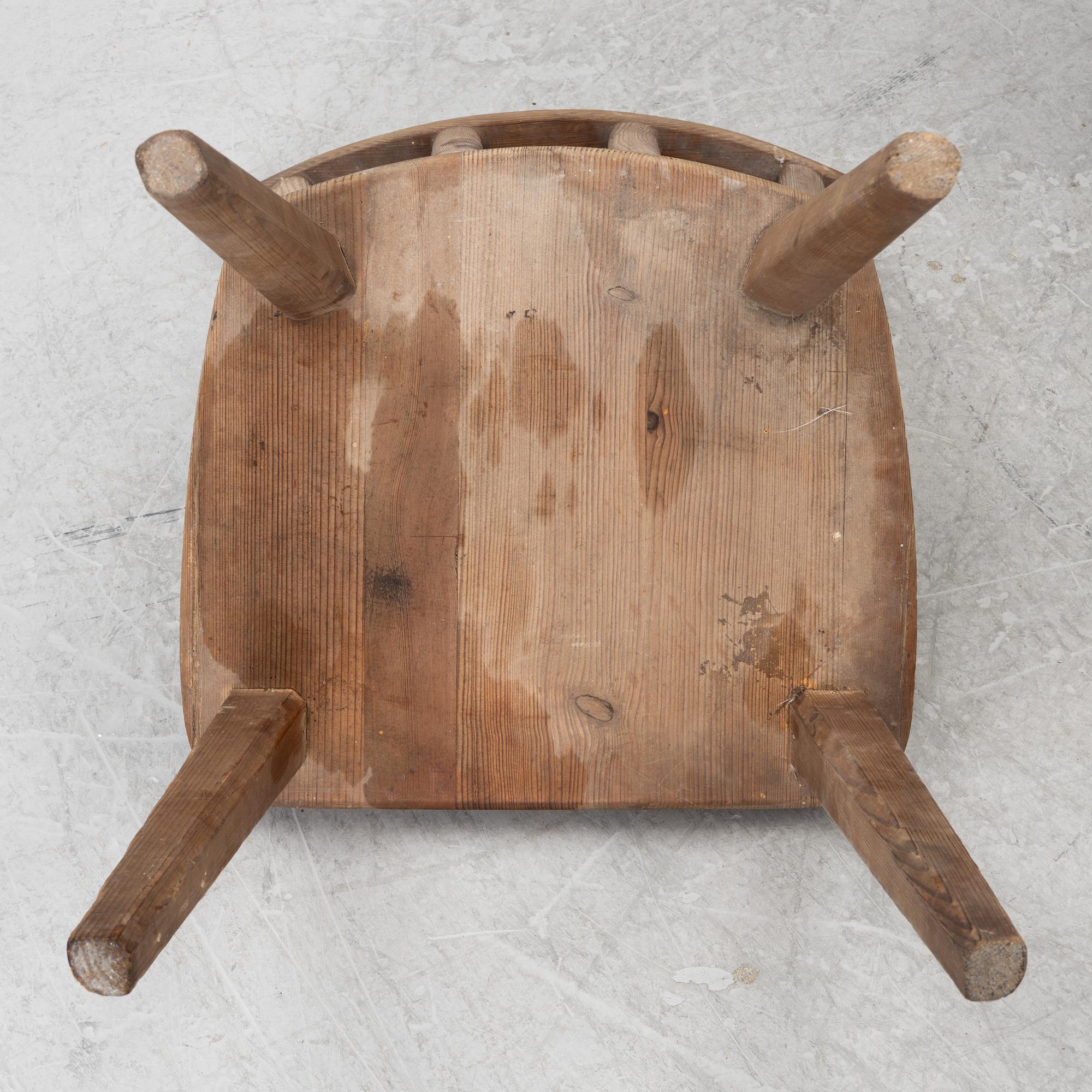 Axel Einar Hjorth, stolar, fyra stycken, "Utö", Nordiska Kompaniet, 1930-tal.