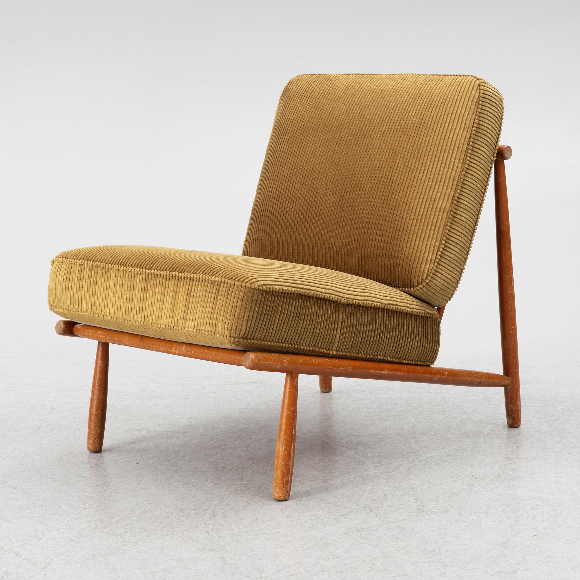 Alf Svensson, fåtölj, "Domus", Dux. 1960-tal.