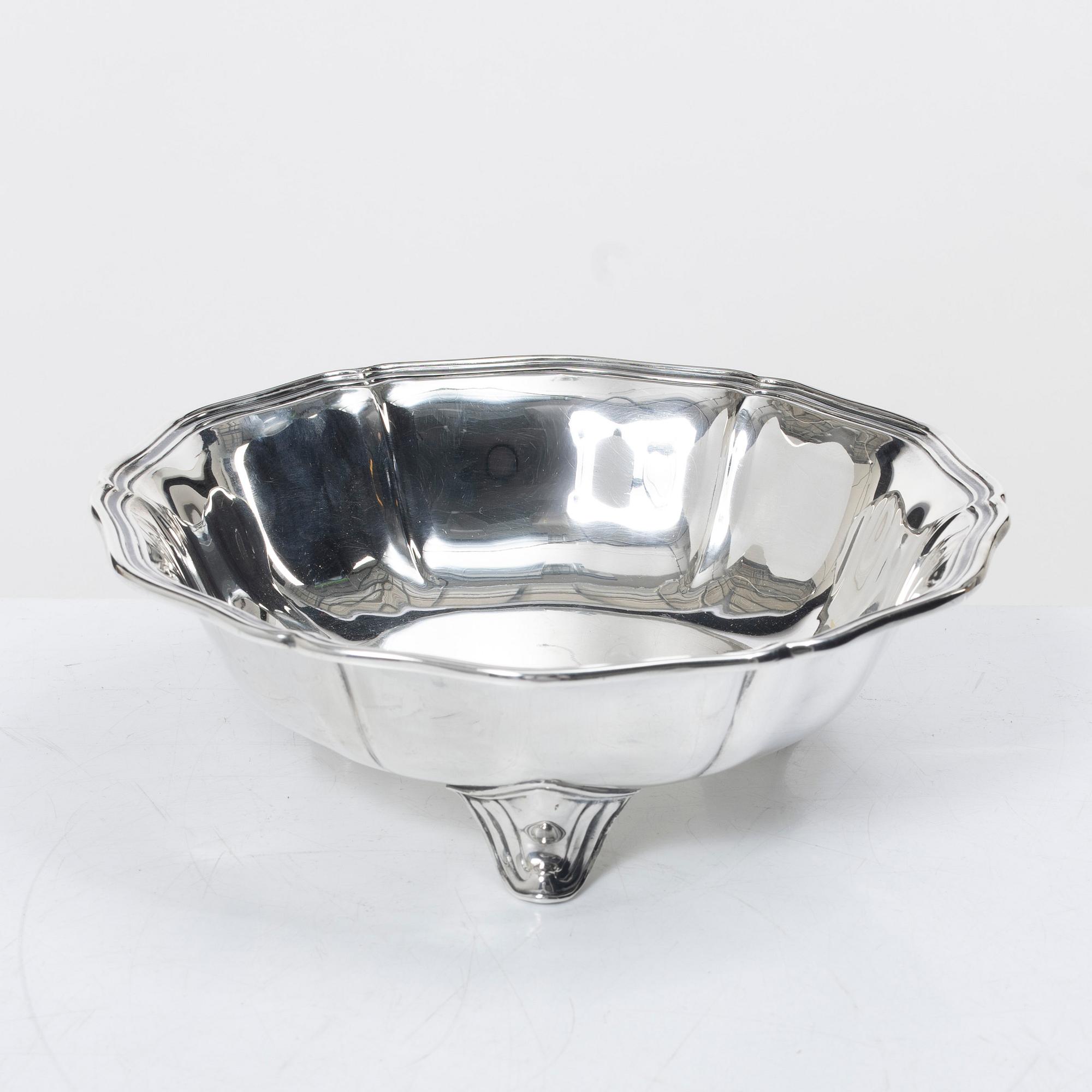Karl Anderson, Skål på fötter, silver, Stockholm 1938.