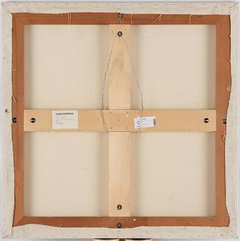 Harvey Quaytman, "Ivory, Slat and Black Glass".