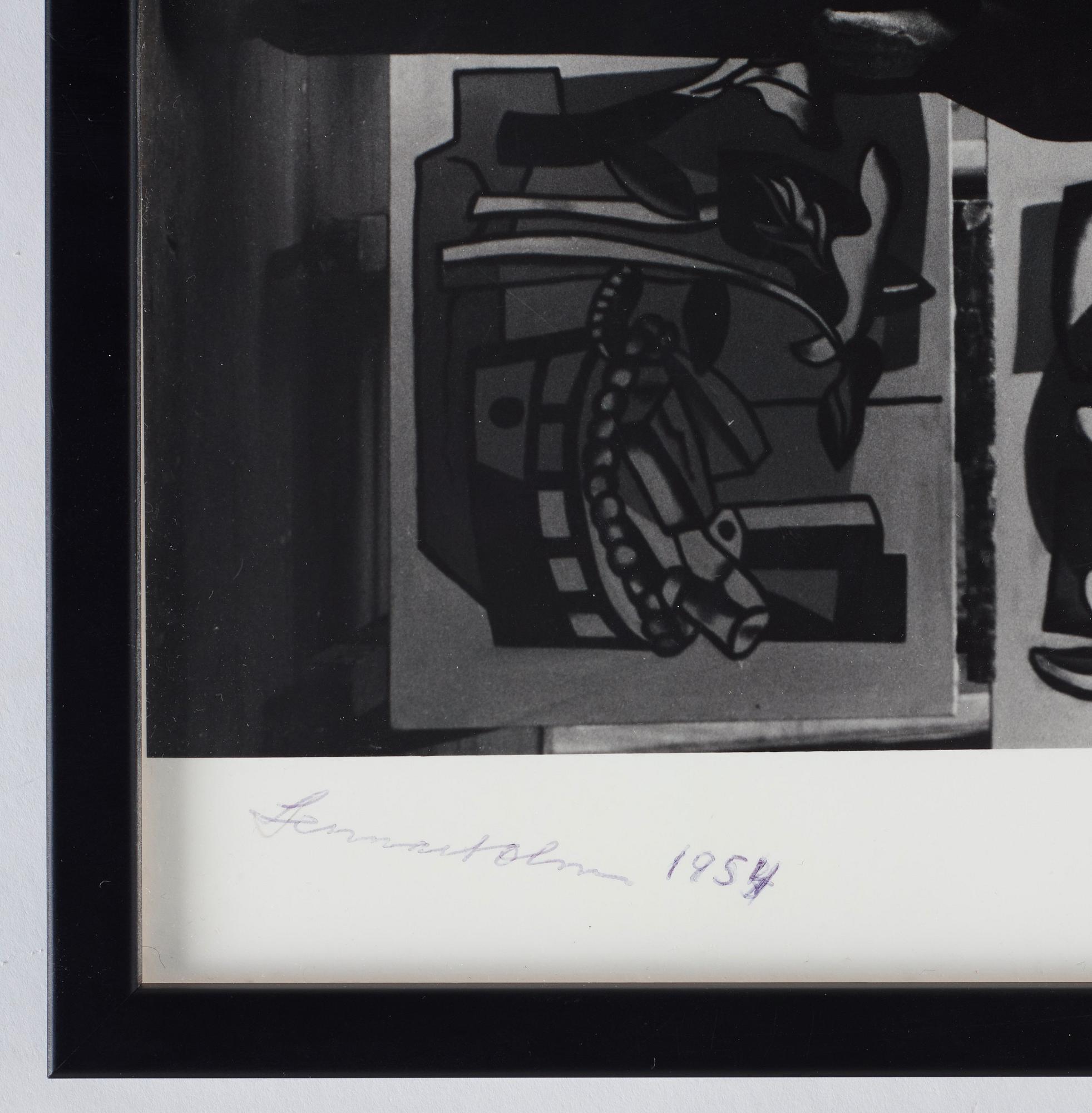 Lennart Olson, Portrait of Fernand Léger, 1954.