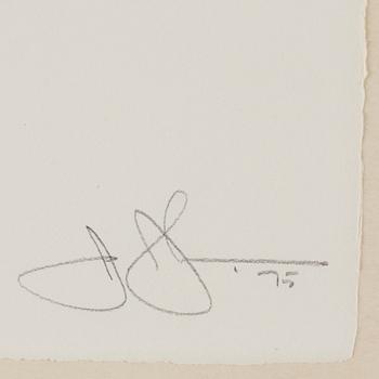 Jasper Johns, "9" from "0-9 (A set of Ten Numerals)".