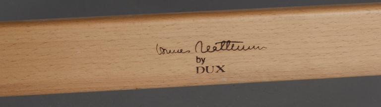 FÅTÖLJ MED FOTPALL, "Pernilla", Bruno Mathsson, DUX.