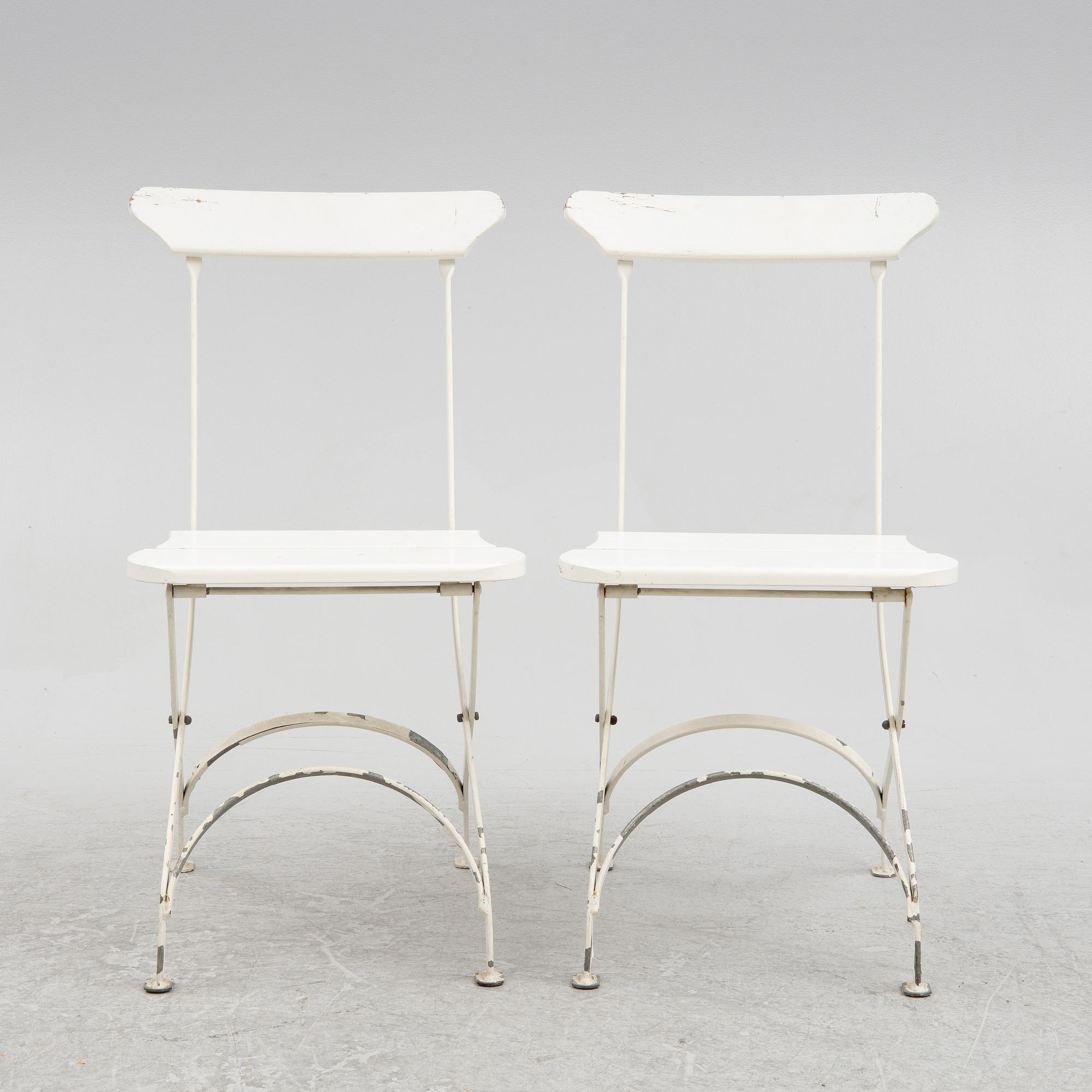 Garden table, Grythyttan, and chairs, 4 pcs, Byarum.