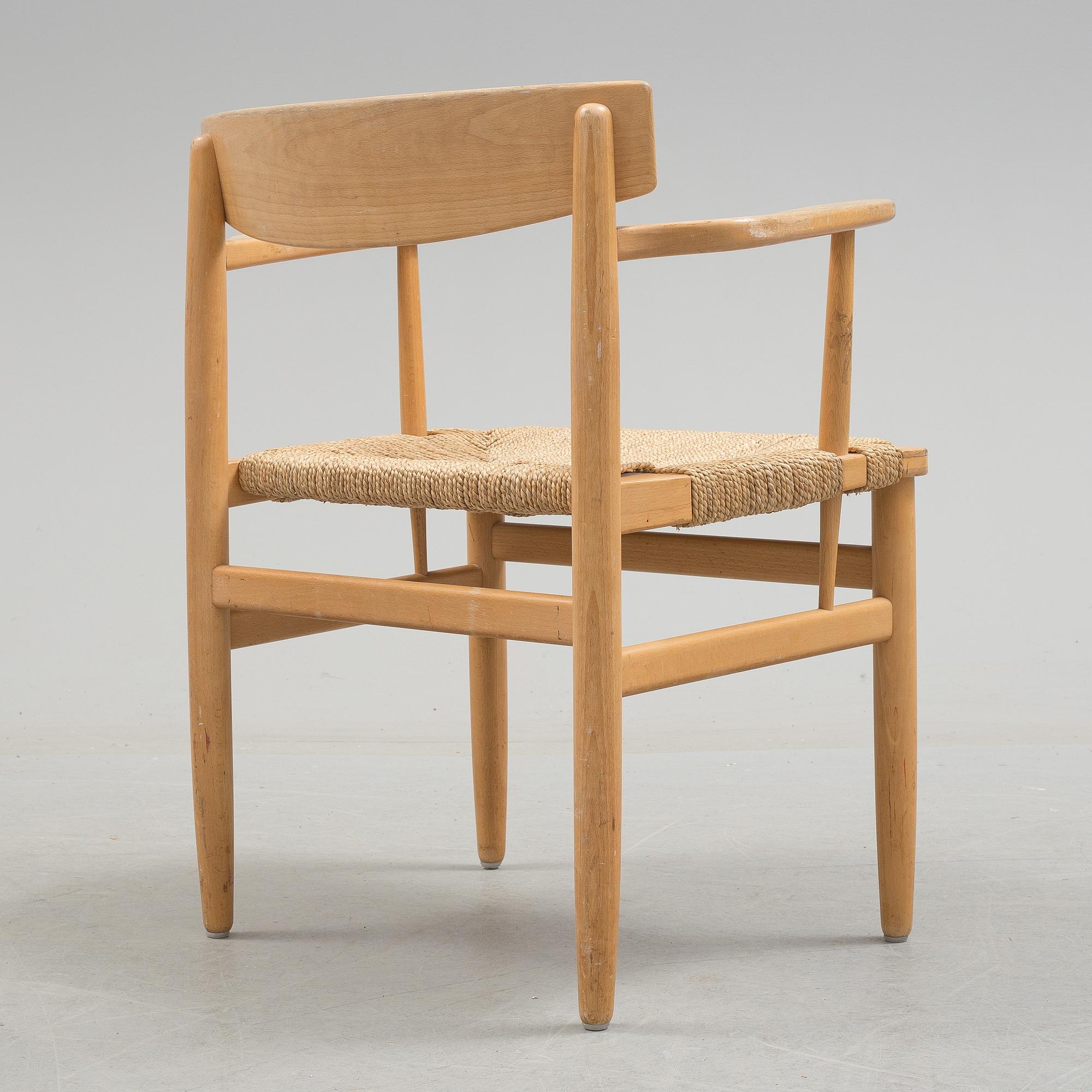 BØRGE MOGENSEN, An 'Öresund' beech armchair from AB Karl Andersson & Söner.