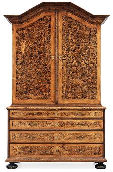 A Swedish late Baroque 18th century cupboard.