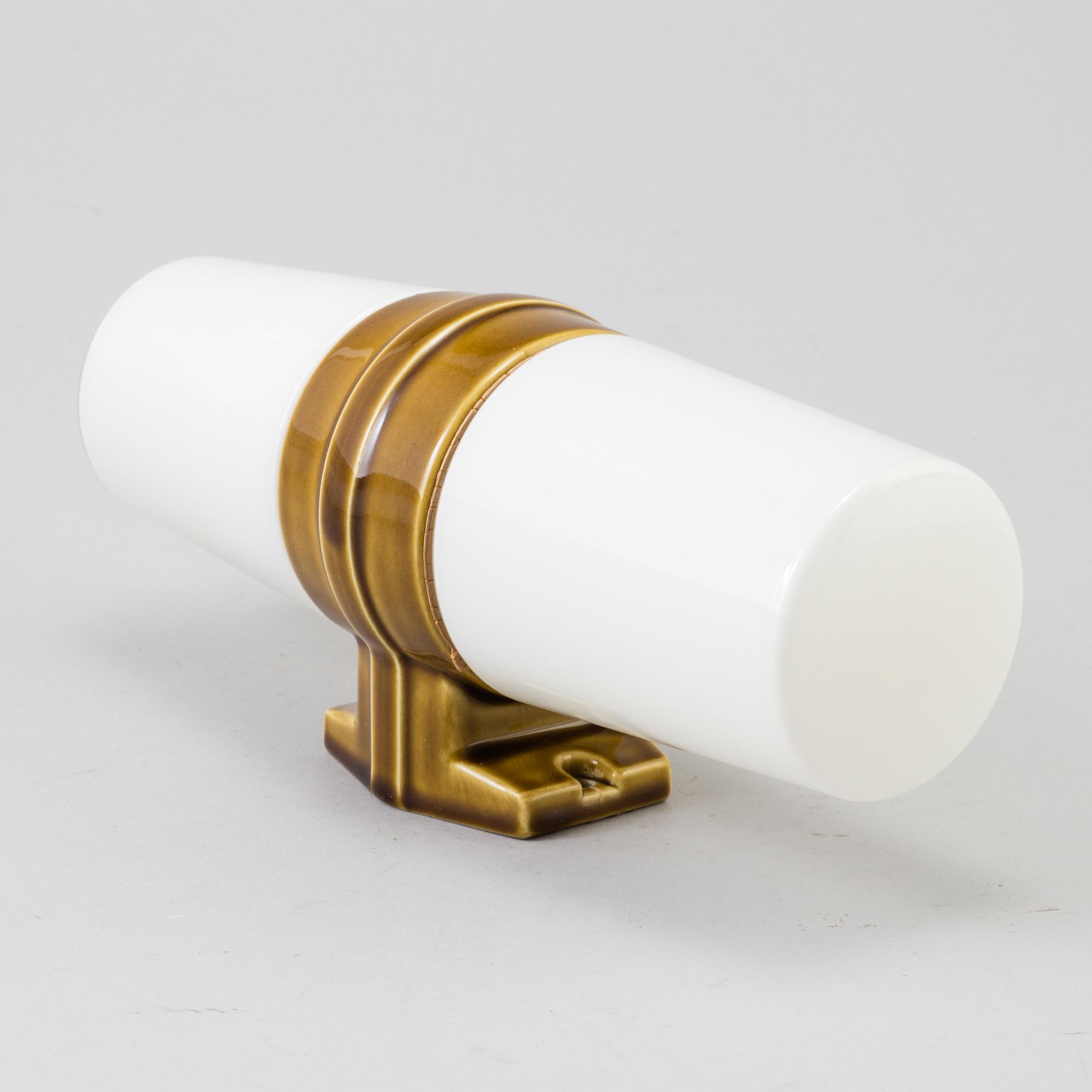 A 1960s bathroom wall light by Sigvard Bernadotte for Ifö.