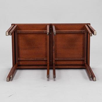 Three part serial table, 1960s.