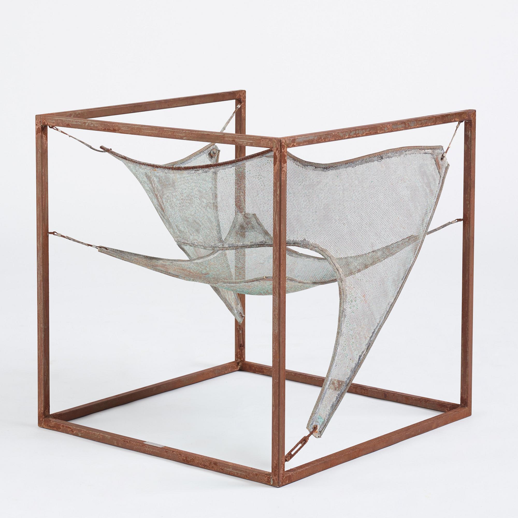 Sigurdur Gustafsson, an easy chair / sculpture, 'Wind', ed. 30/33, Källemo, Sweden, post 2003.