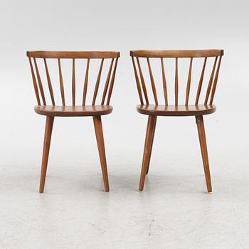 Eight chairs, second half of the 20th century.