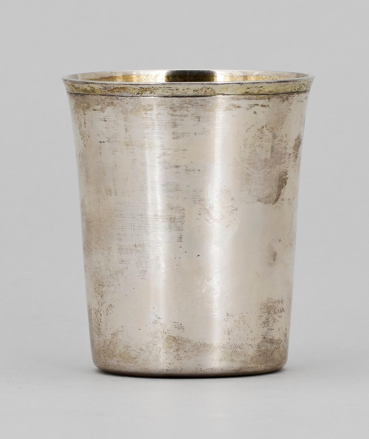BÄGARE, silver, Johan Malmstedt, Göteborg, 1808. Ca 132g.