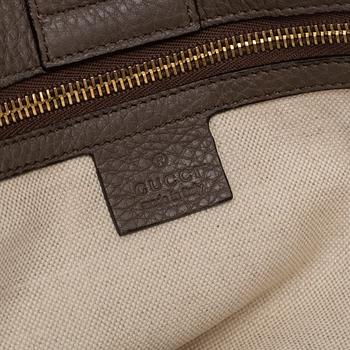 GUCCI, väska, "Large Bamboo Leather Shopper".