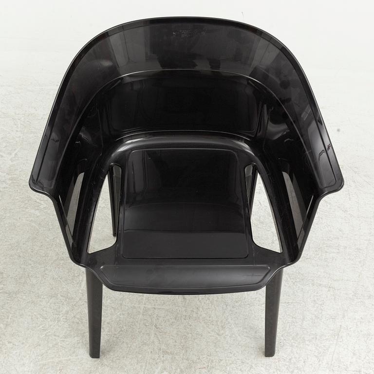 Ronan & Erwan Bouroullec, a set of eleven 'Papyrus' chairs, Kartell, Italy.