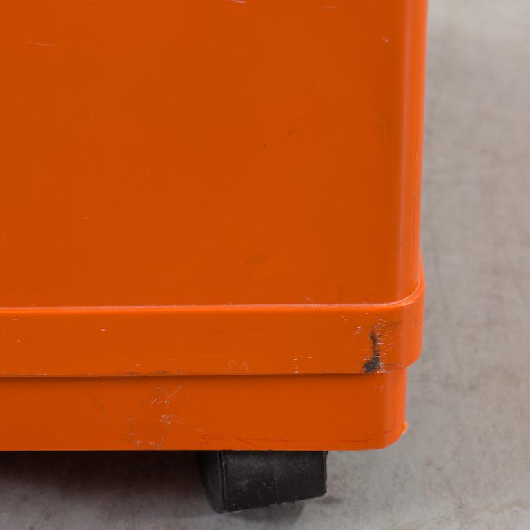 JOE COLOMBO, A PLASTIC CHEST OF DRAWERS, "Boby", Bieffeplast, Padova, Italy, 1970s.