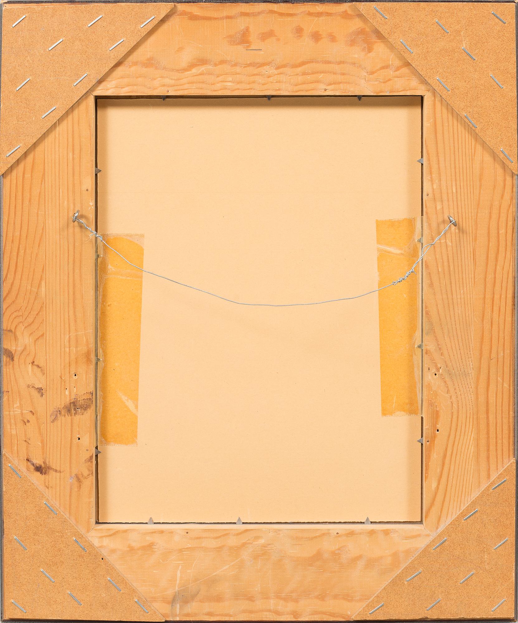CARL ERIK LJUNGSTRÖM, pastell, signerad.