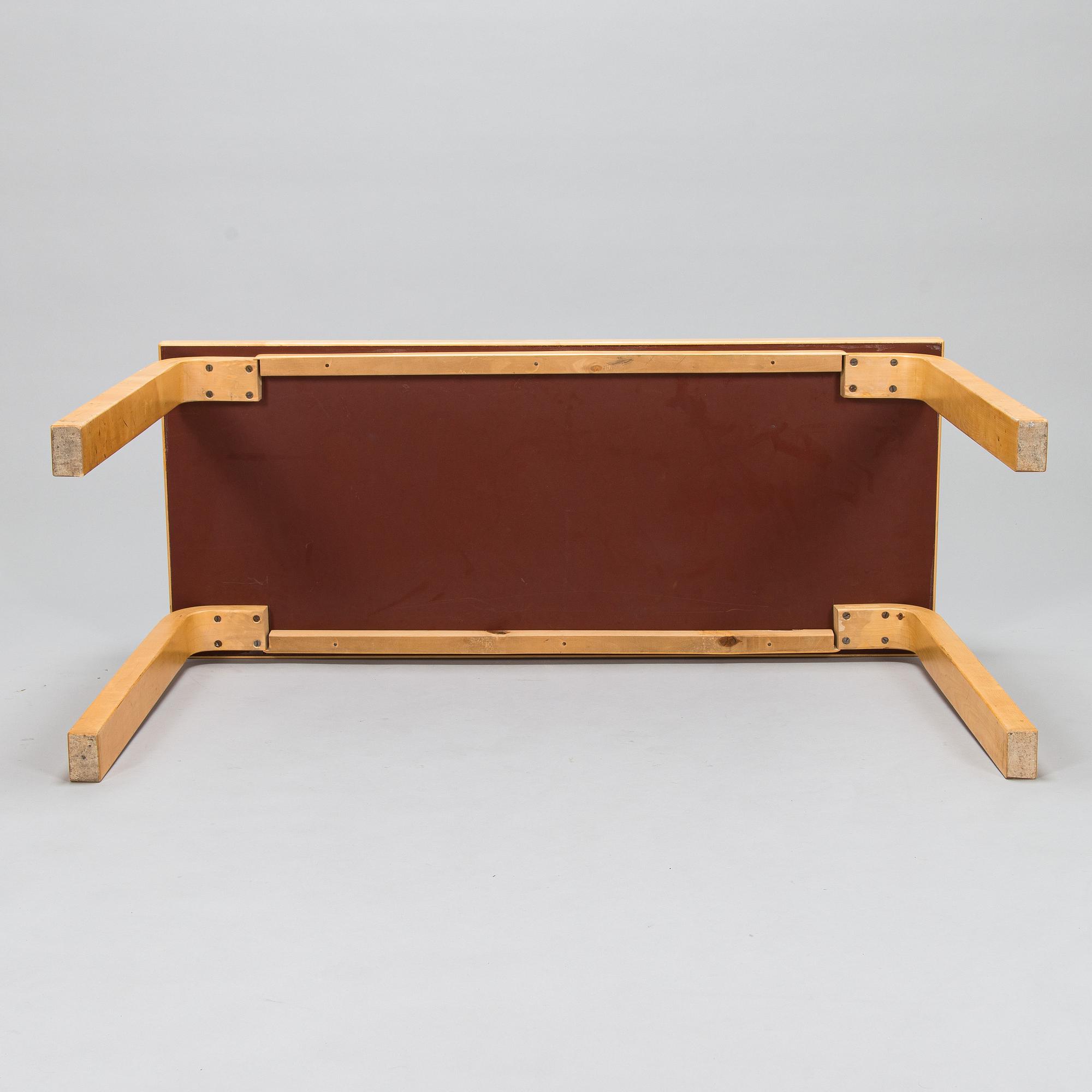 Alvar Aalto, a 1970s table for Artek.