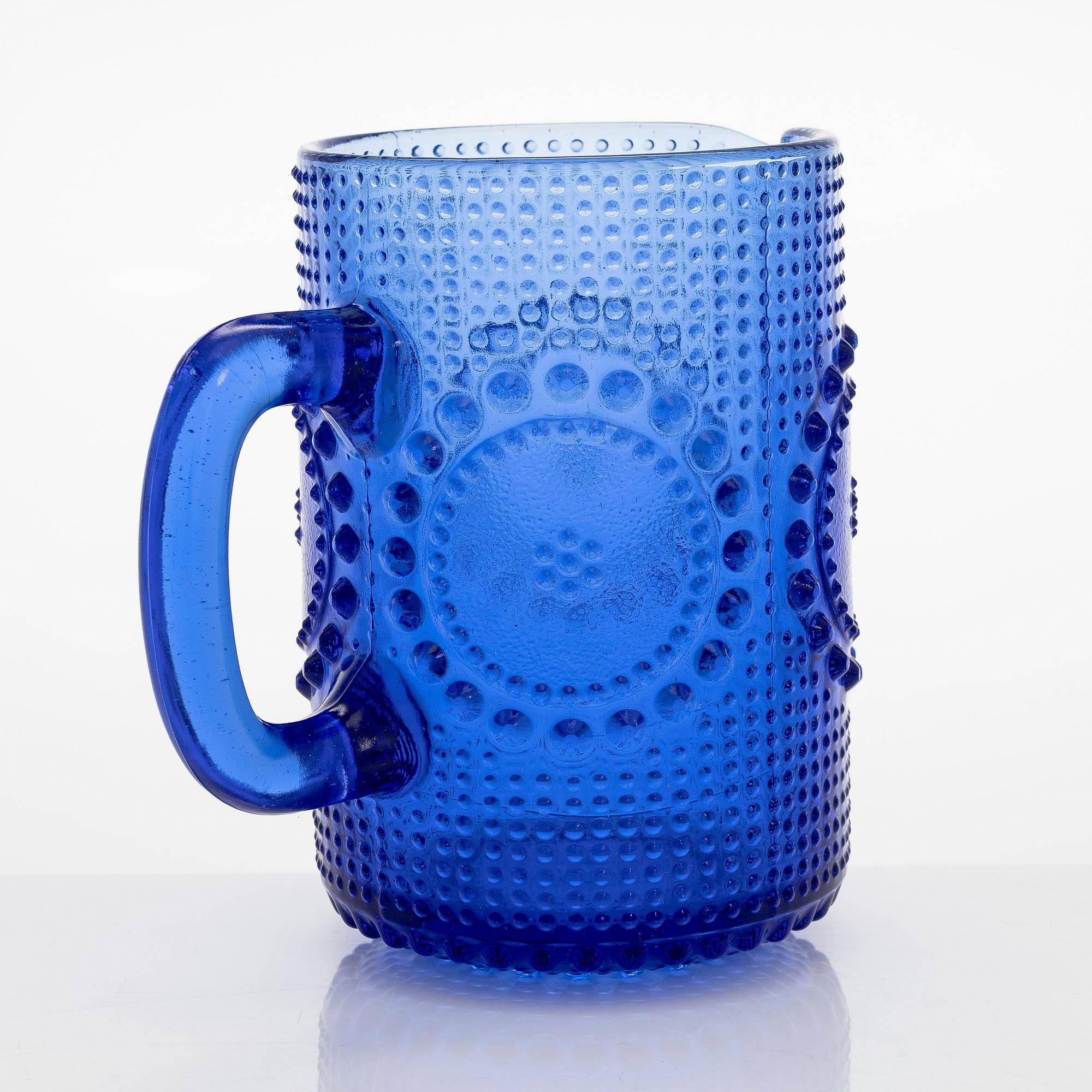 Nanny Still, A 1970's 14-piece set of 'Grapponia' glass tableware for Riihimäki Glassworks, Finland.