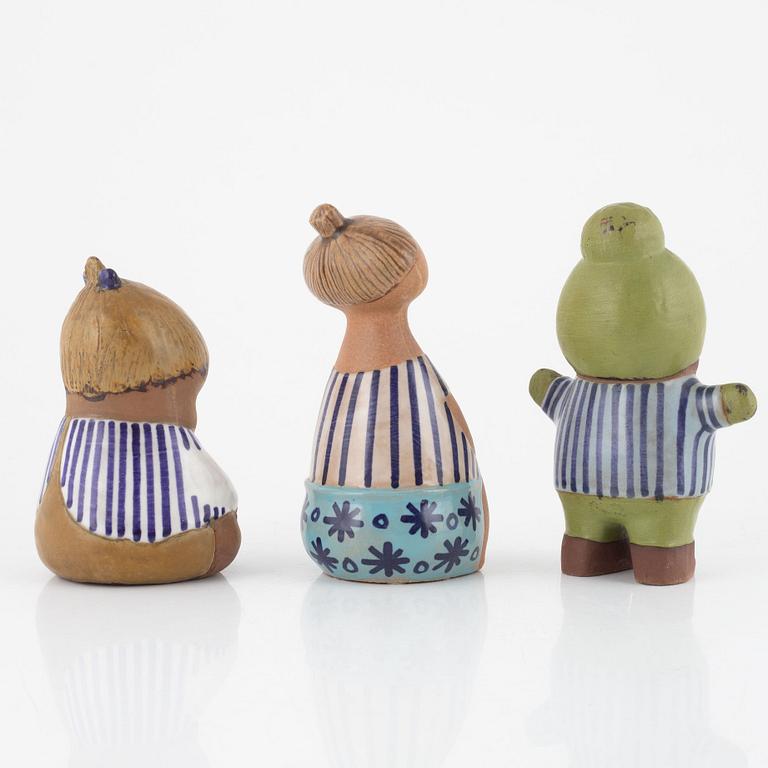 Lisa Larson, figuriner, 7 st, Gustavsberg.