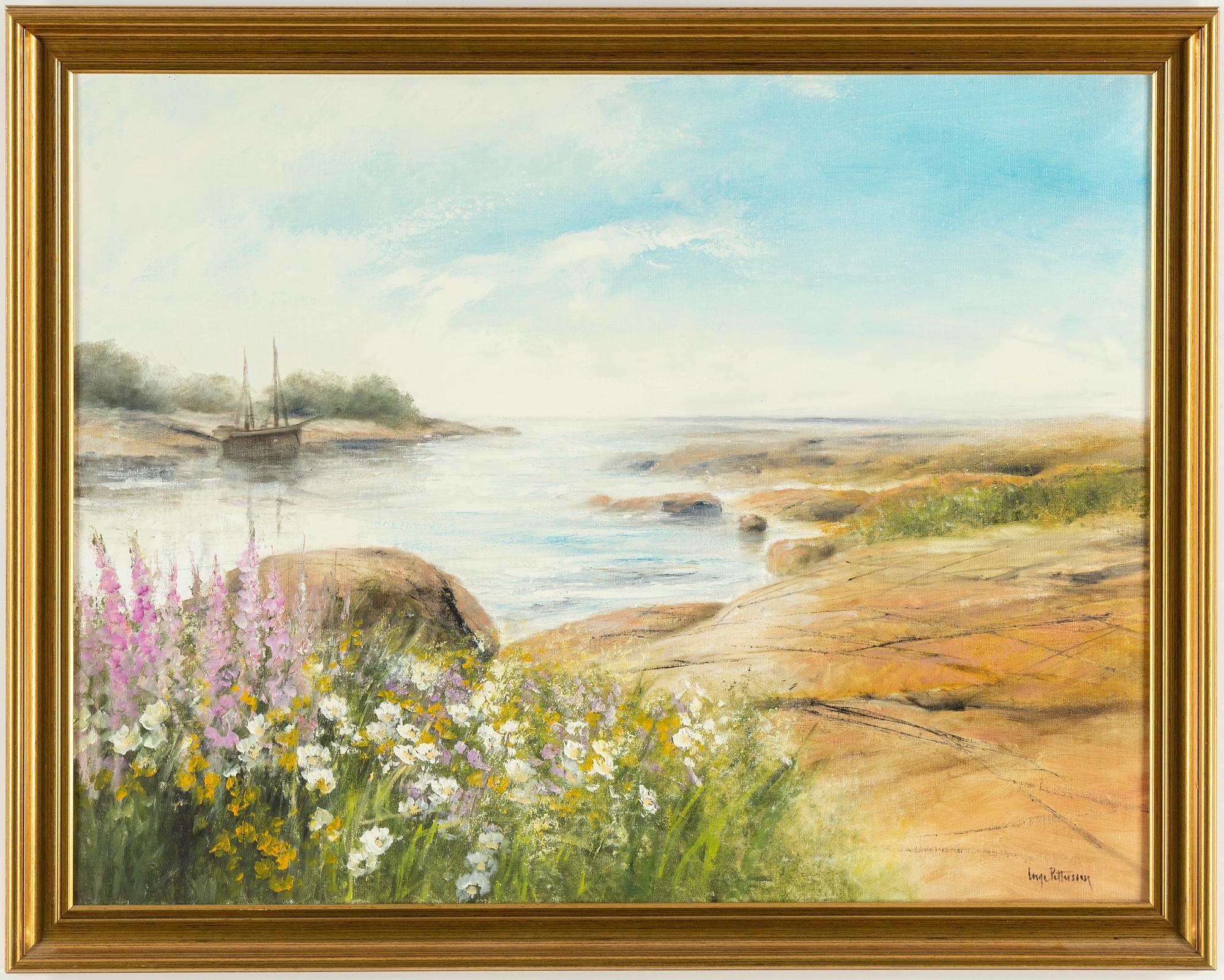 INGE PETTERSSON, oil on canvas, signed and dated 2000.