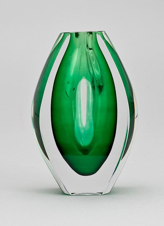 VAS, glas, "Ventana", Mona Morales Schildt, Kosta. Sign.