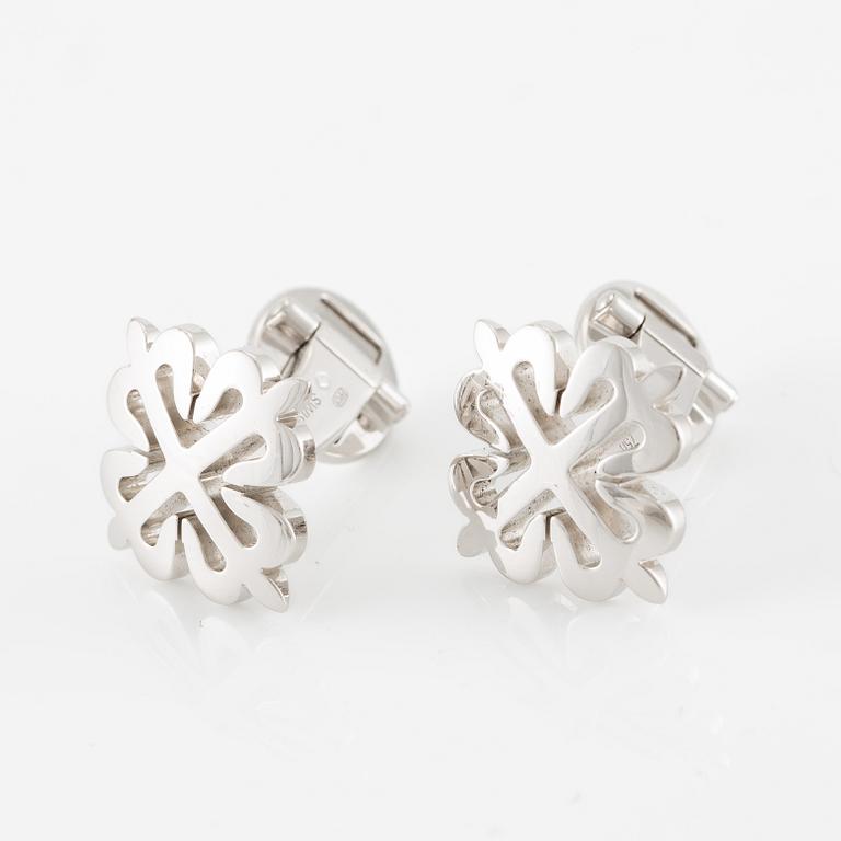 Patek Philippe, Manschettknappar, Calatrava Cross, 18K vitguld.