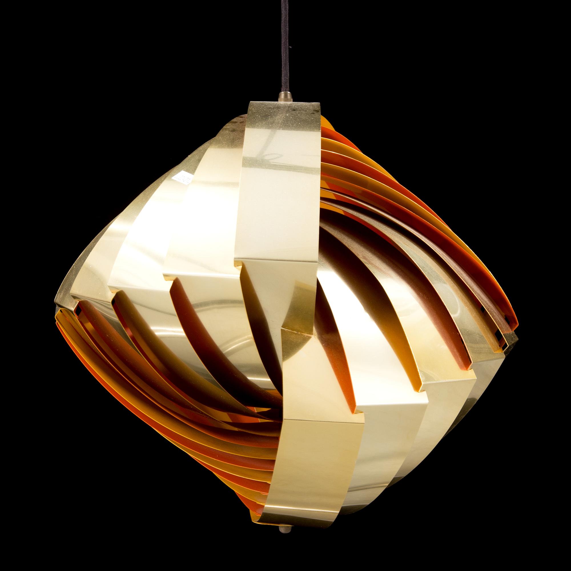 LAMP, Konkylie, so called Tivolilampa, by Louis Weisdorf for Lyfa 1968.