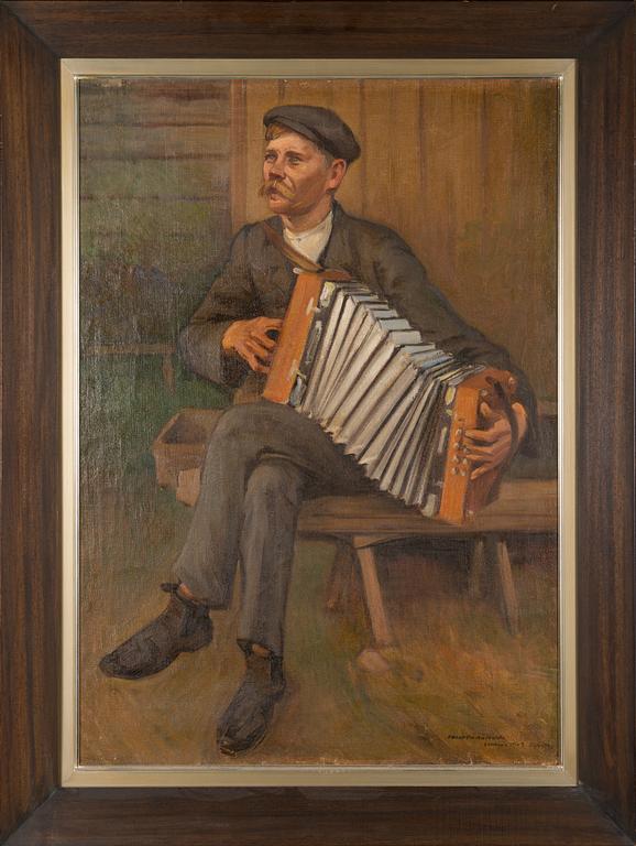 Väinö Hämäläinen, oil on canvas, signed and dated Sortavala 1907.