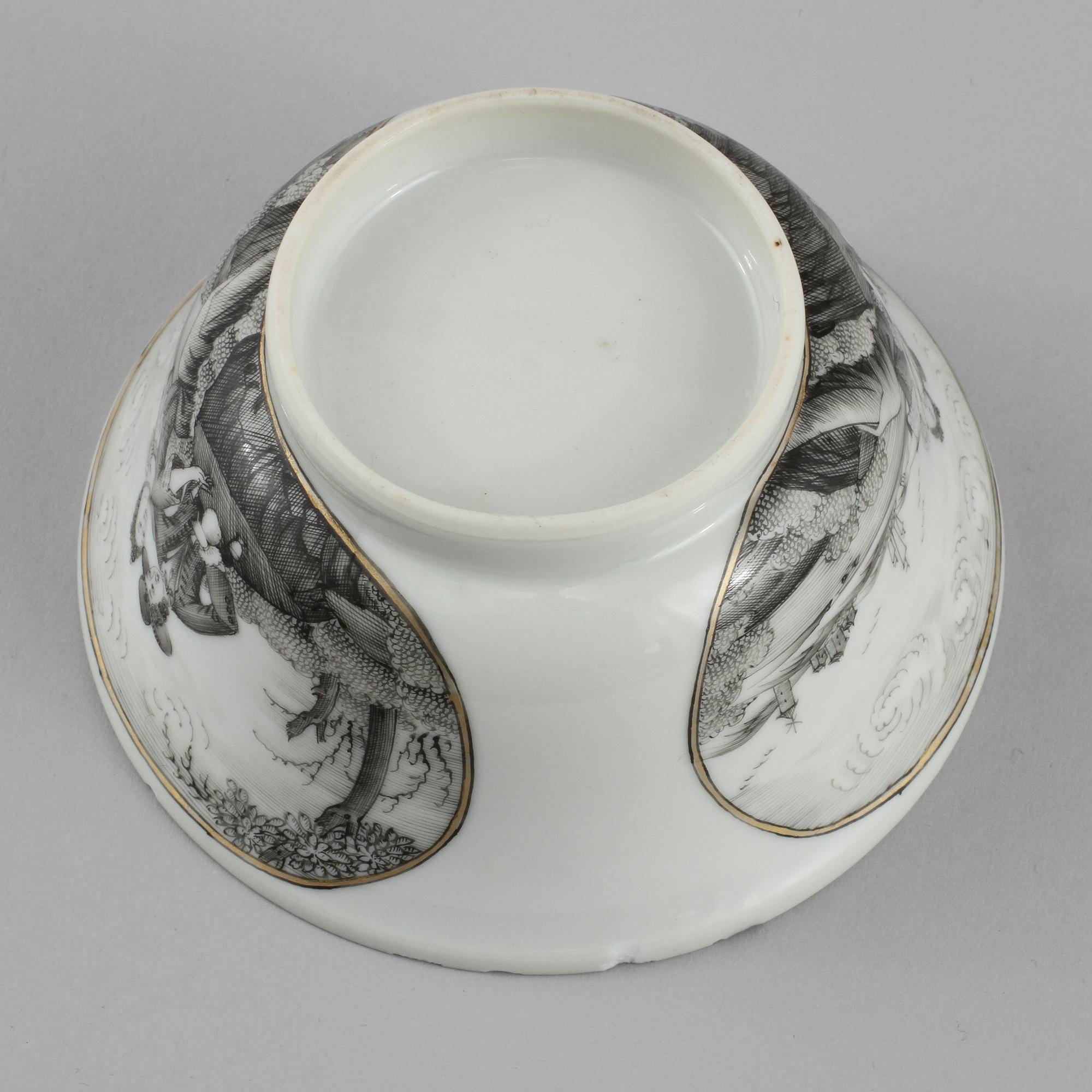 SKÅL, porslin, Kina, 1700-tal.