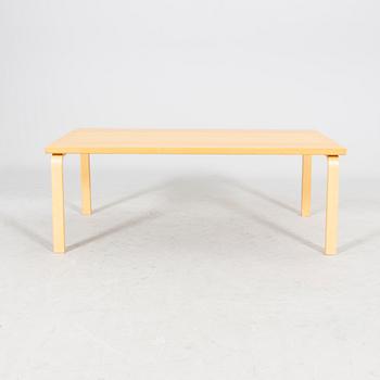 An Alvar Aalto birch coffee table later part of the 20th century.