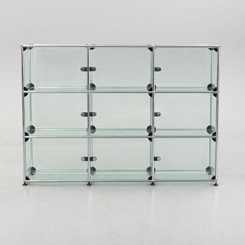 A 'USM Haller' module system by Haller & Schärer, second half of the 20th Century.