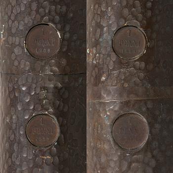 An early 20th century door handle.