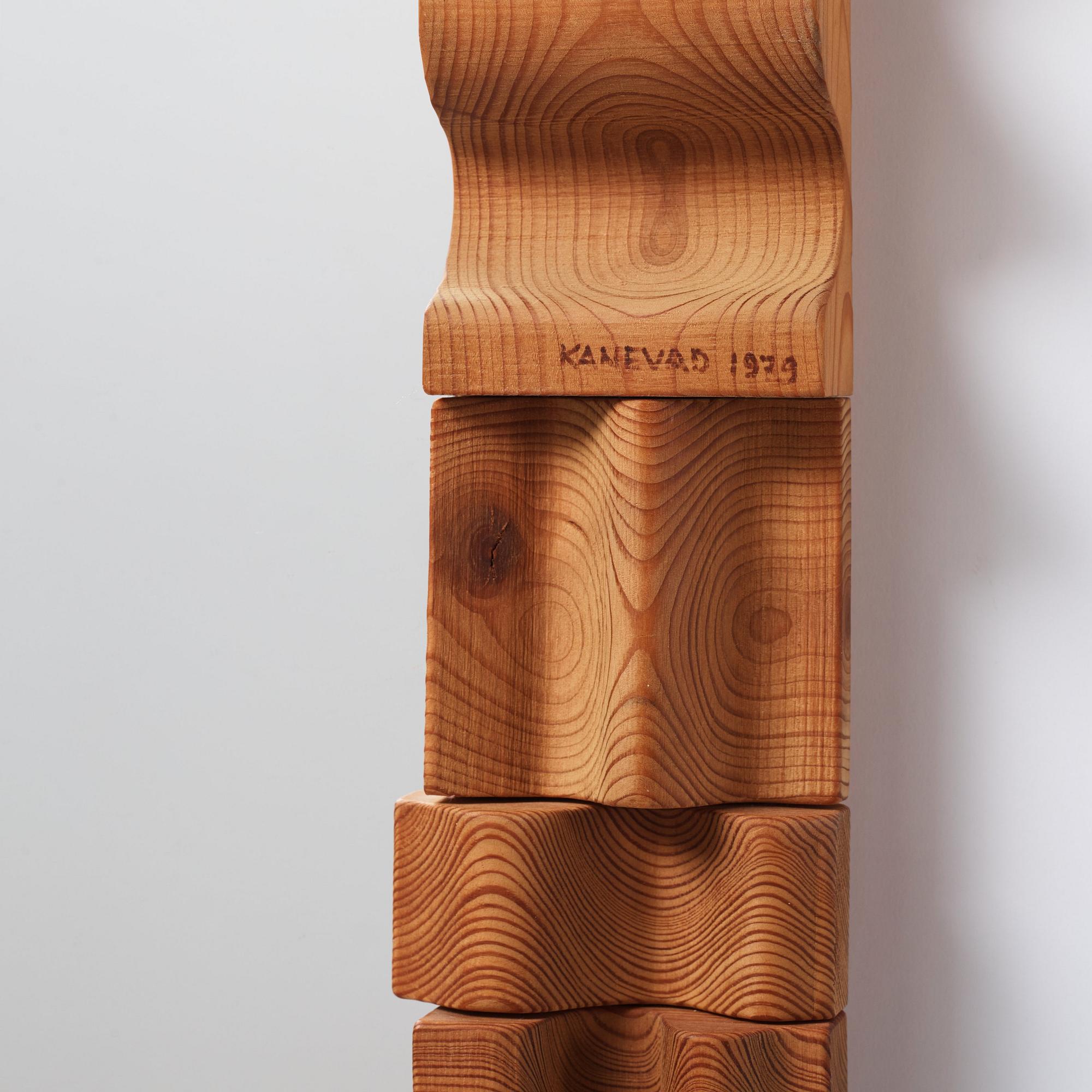 Gunnar Kanevad, a pine mirror, Linköping, Sweden, 1979.