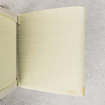 A set of five late-Gustavian chairs from Lindome, late 18th century.