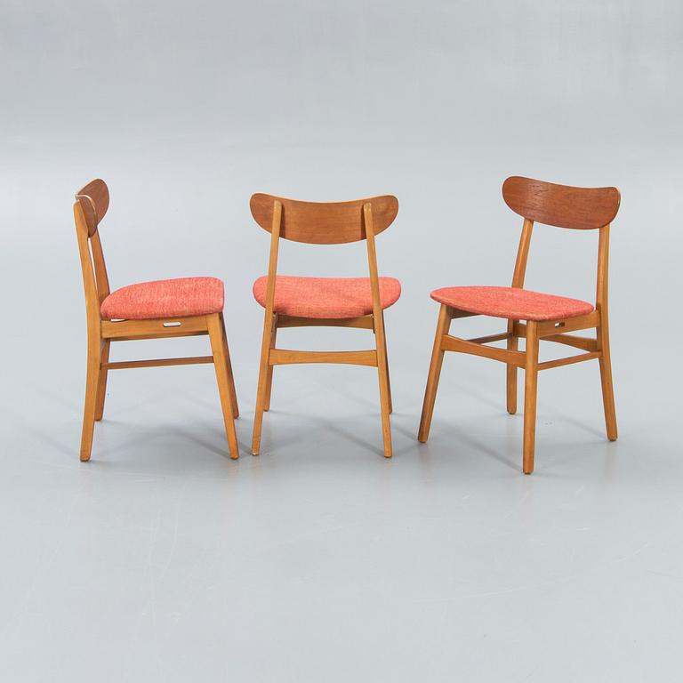 Chairs, 6 pcs, 1960s, Denmark.