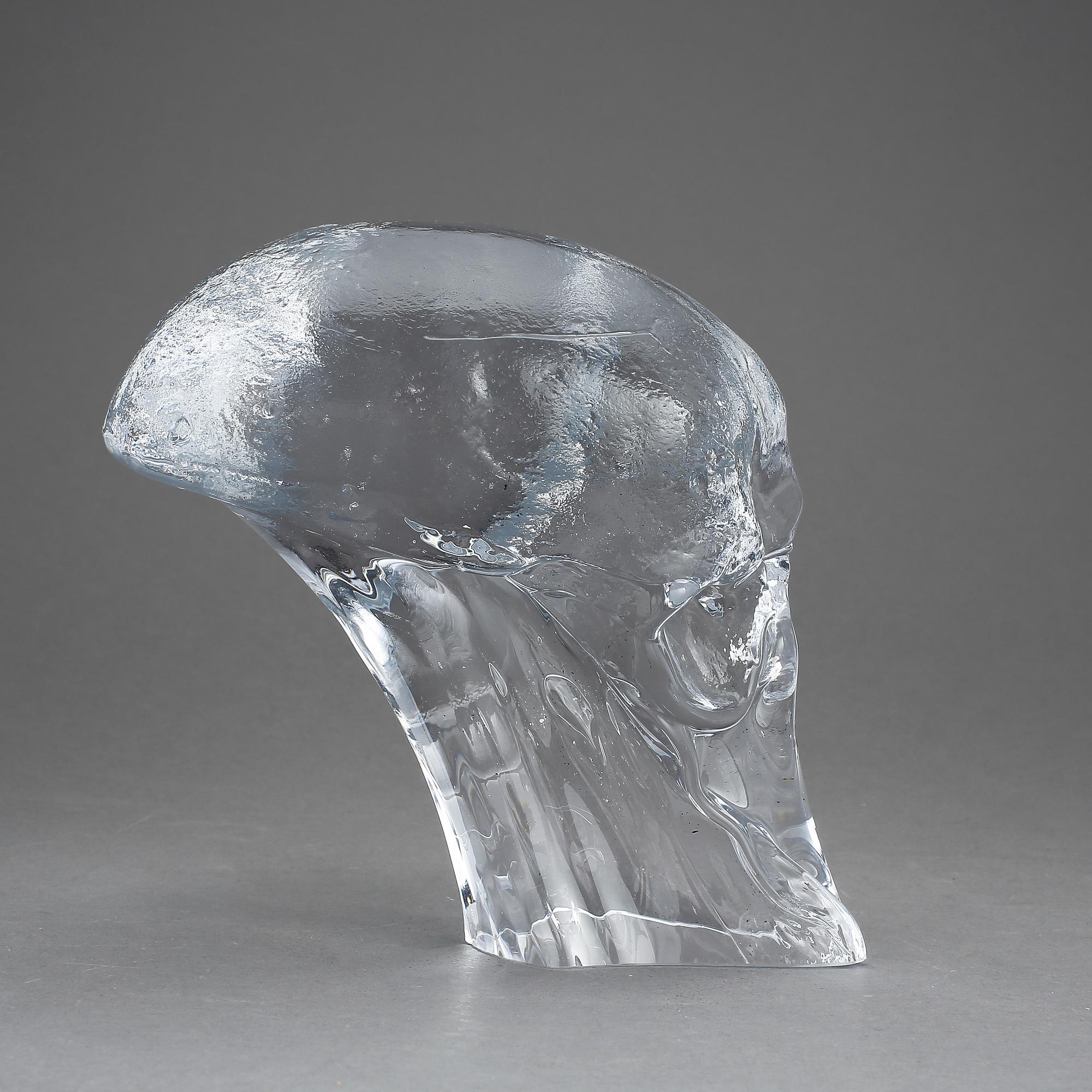 SKULPTUR, glas, Ludvig Löfgren, Kosta Boda, 2000-tal.