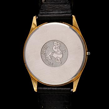 ARMBANDSUR, guld på stål, Omega Seamaster, Quartz.